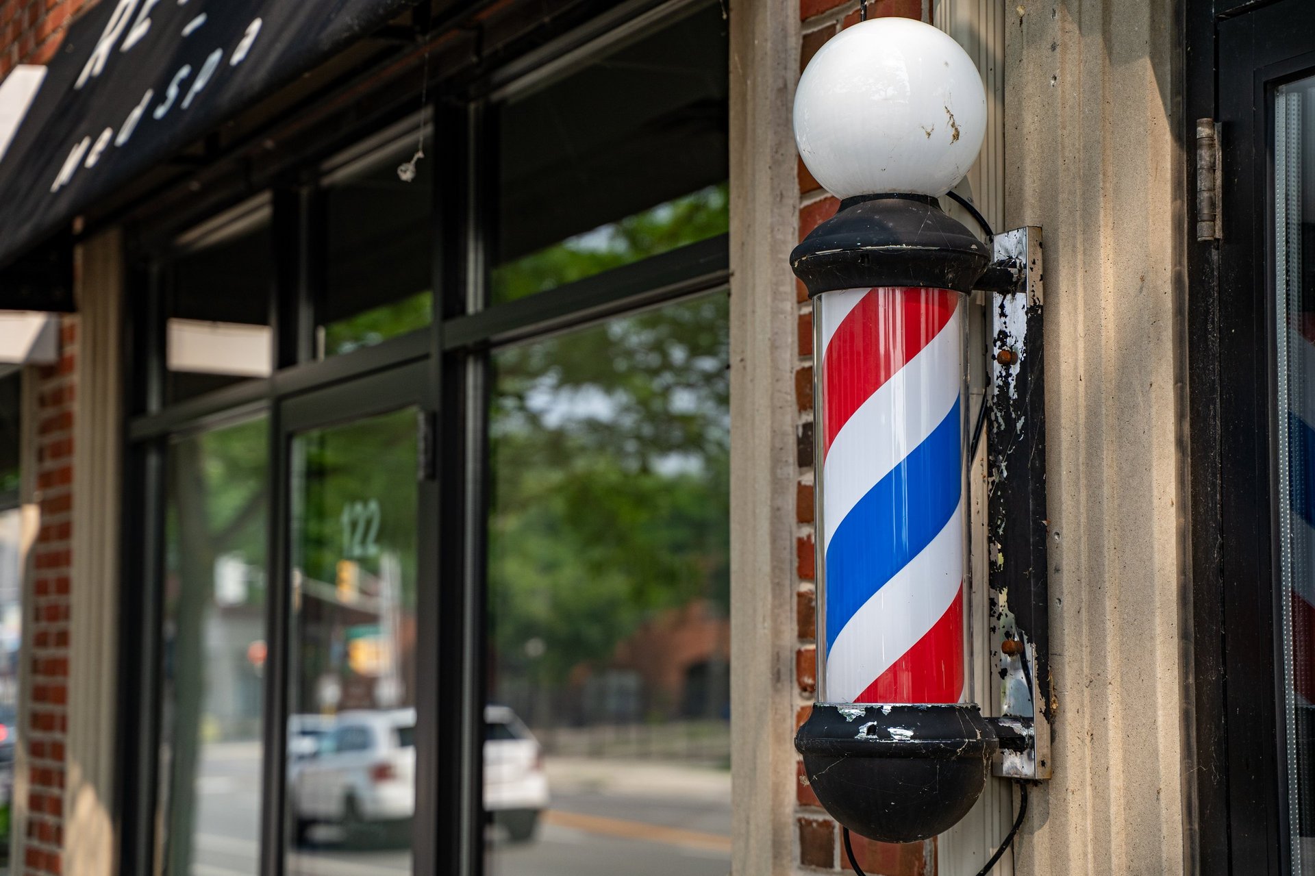 Barbershop interior